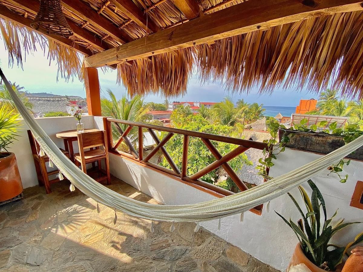 Hotel Casa Mixteca Zipolite Kültér fotó